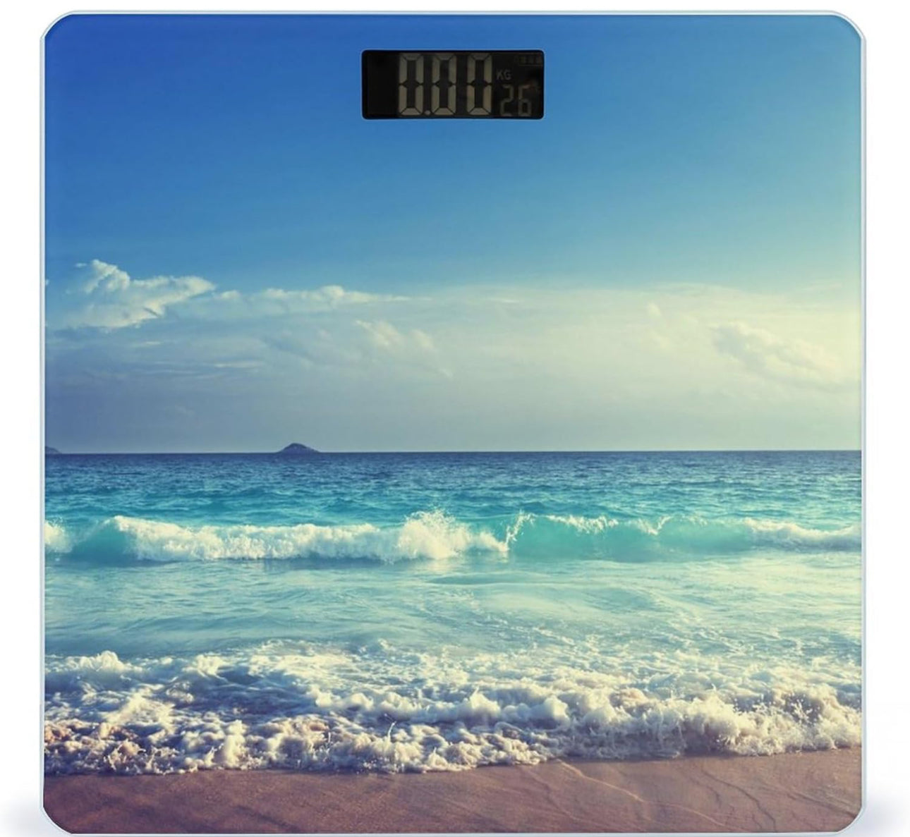 Ocean Themed Bathroom Scales