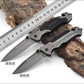 Folding Knife G10 Handle All Steel Portable Outdoor Pocket Knife