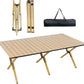 MFurn Aluminium Alloy Outdoor Egg Roll Picnic Foldable Camping Table-Various Sizes