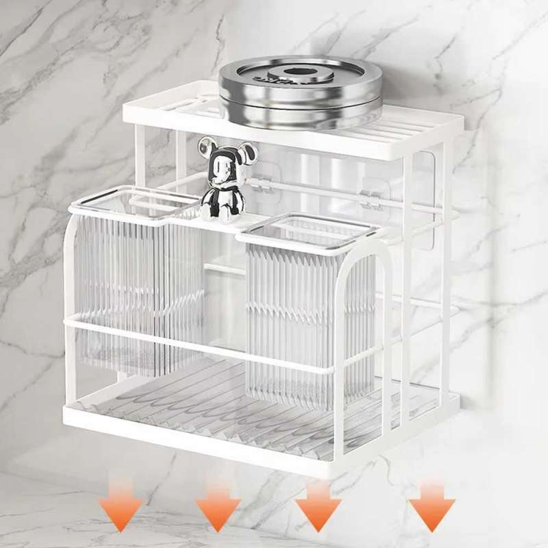 MHome Kitchen Knife & Utensil Holder Rack – Multi-Functional Storage Organizer