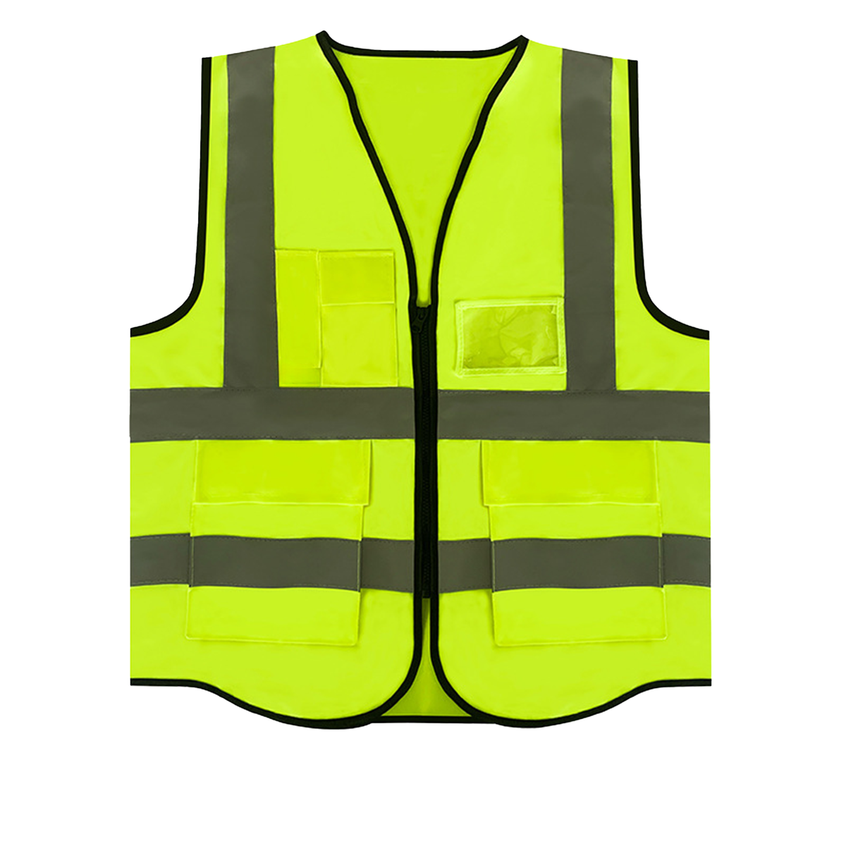 High Visibility Safety Reflective Jacket For Work, Cycling Or Running