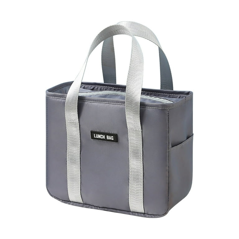 MHome Lunch Bag Insulated Lunch Box, Small Leakproof Cooler Food Lunch Containers Reusable High Capacity Lunch Tote Bags for Work, Travel, Outdoor-Various Colours
