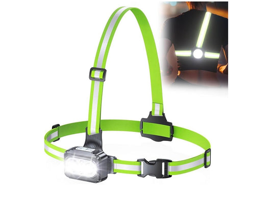 MTech Rechargeable Running Vest Headlamp