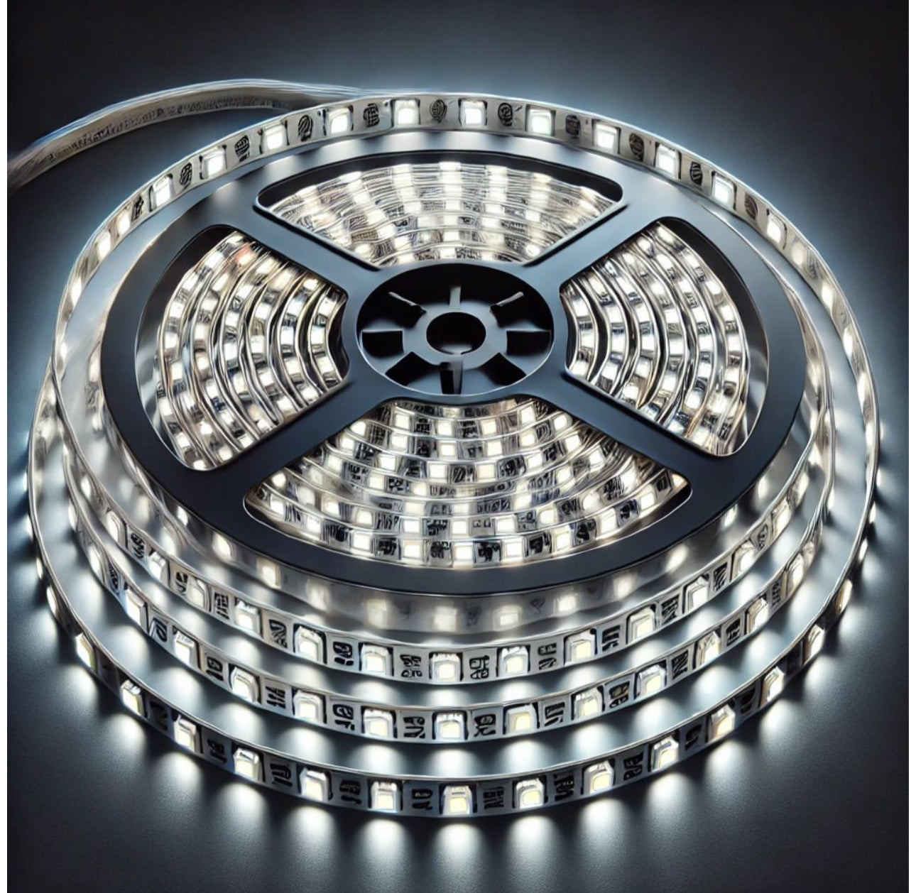 LED Bendable S TYPE Led Strip Light - 60led/m IP20,12volt 5M Reel