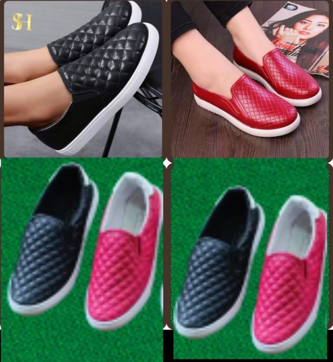 Ladies Casual Sneakers-Various Colours