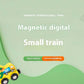 MTech Kids Magnetic Wooden Toy Train Set