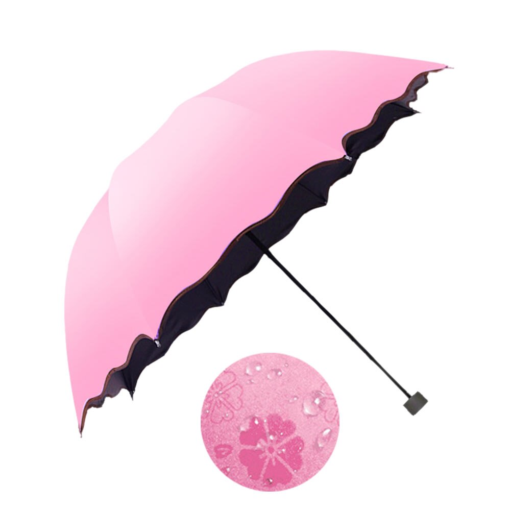 MHome Foldable Umbrella With Windproof Canopy And Compact Travel Design