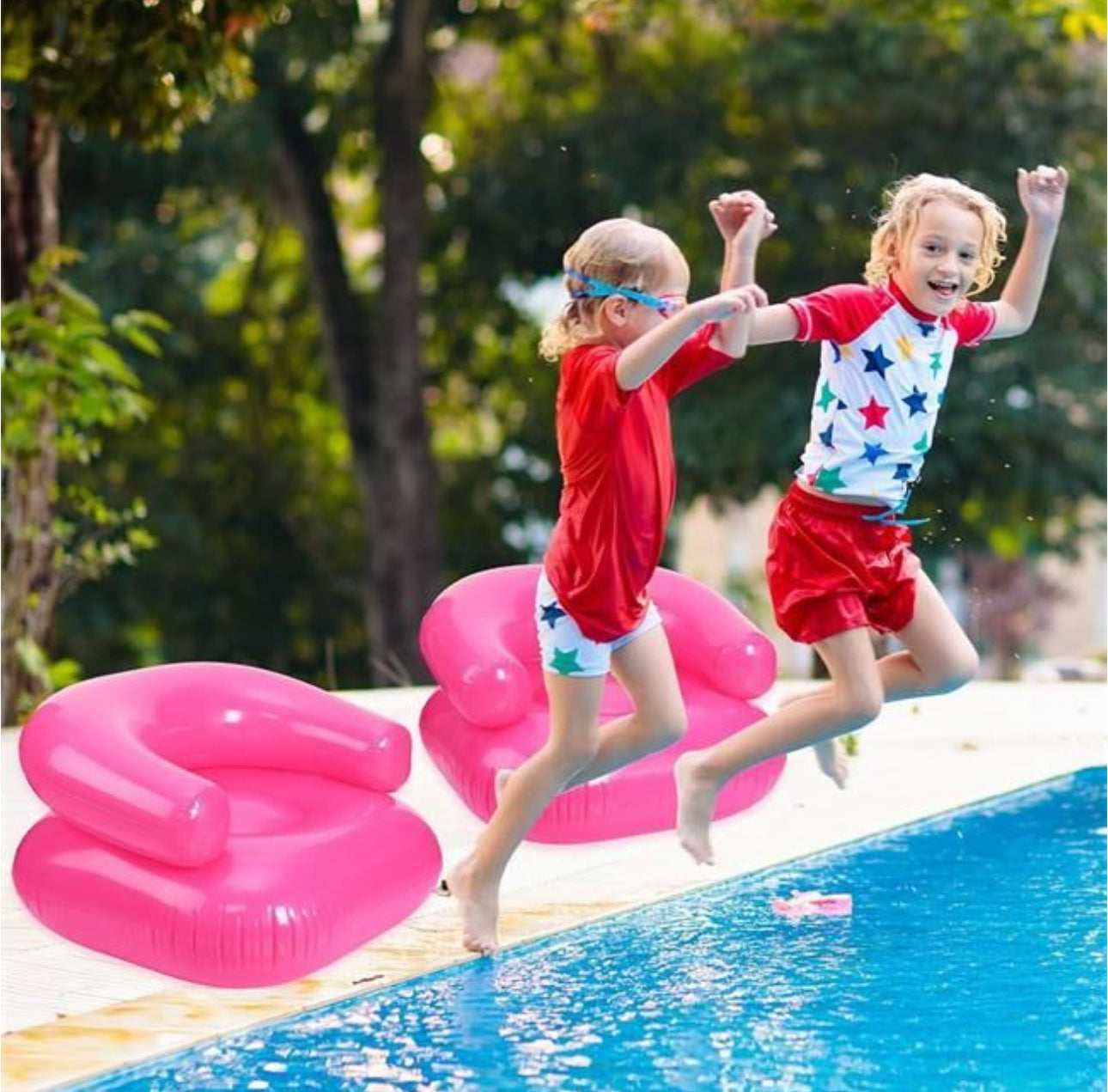 Inflatable Beach Lounger Various Colours