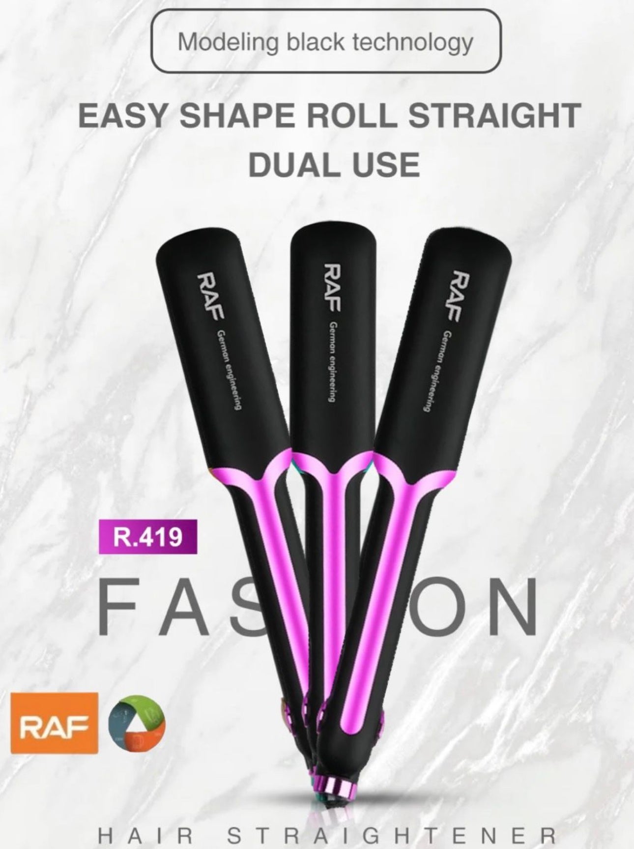 RAF Hair Straightener Type 2