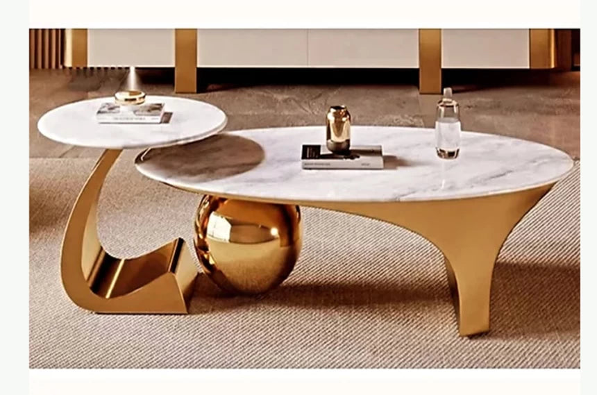 MFurn Luxury Oval Tableset 2pc