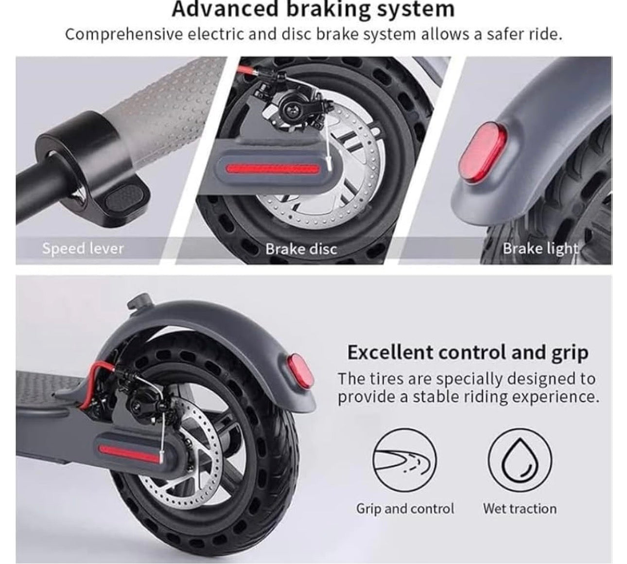Pro-Sportz Electric Scooter - Foldable, Lightweight and Travel Ready