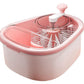 Generic
Joice Loop Fruit Cleaner Large Fruit Washer Spinner with Urinal, Cap, Softener, Spinner Arm and Self-Drain System, for Cleaning Fruits and Vegetables with Full Sided Rotating Cleaning Brush