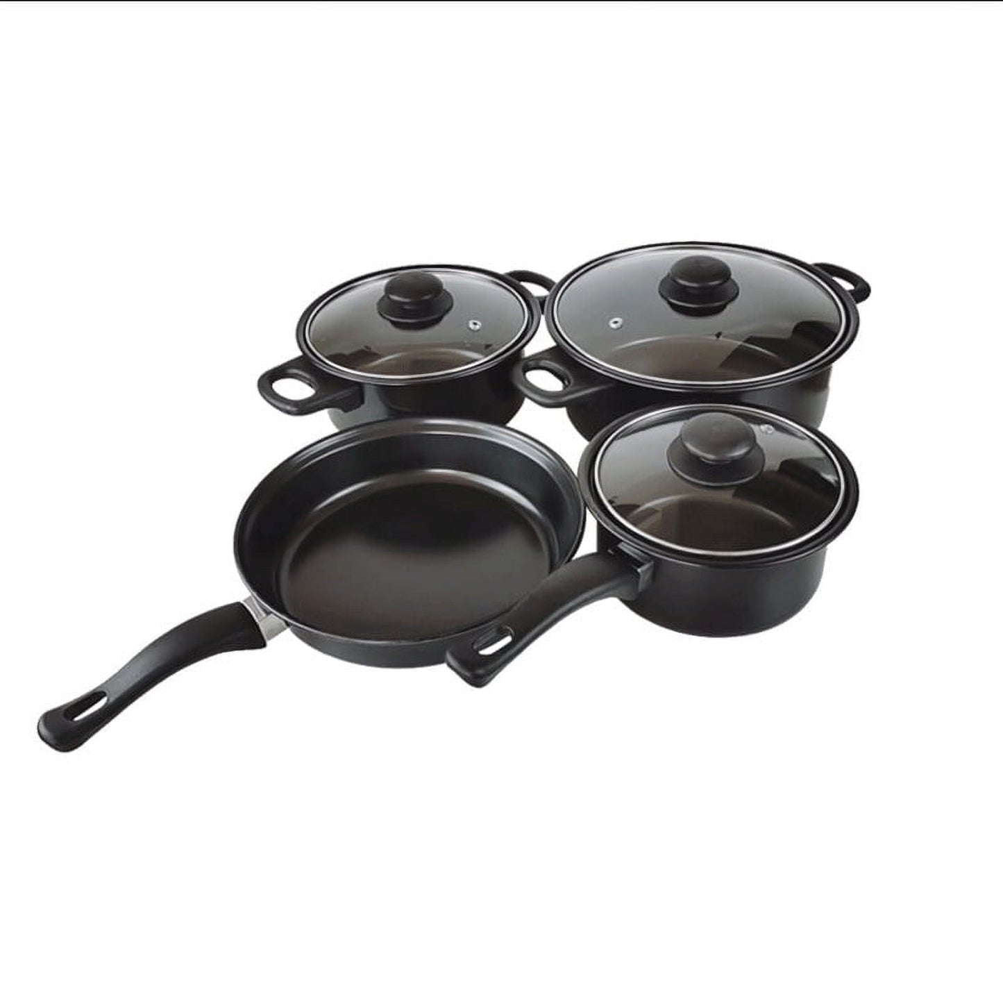 MHome Non-Stick Cookware 13pc Various Colour Options