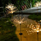 Solar Waterproof LED Firework lights Starburst Lights Garden Stake