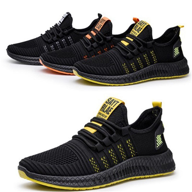 Men’s Athletic Mesh Lifestyle Sneakers-Various Colours