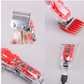 ENZO Transparent Grooming Trimmers Cordless LCD Display Hair Clippers Set