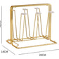 Cup Drying Rack Stand Organizer Non-Slip Holder with Handle and 6 Hooks