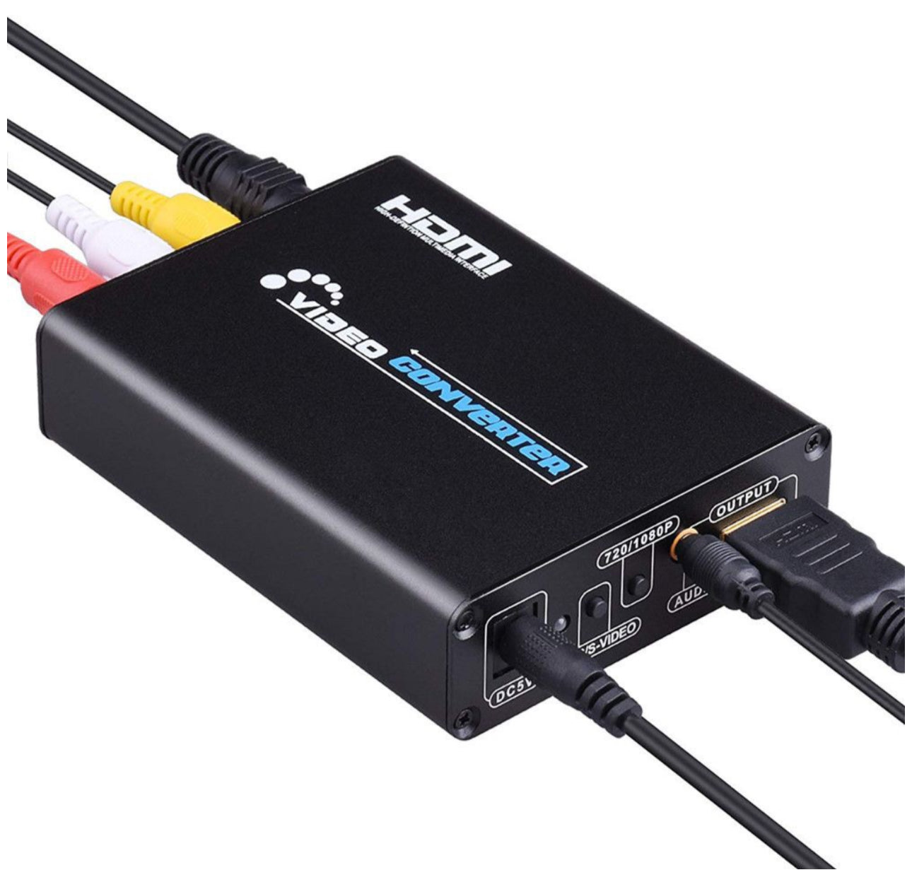 HDMI To S-Video / 3 Female RCA Converter
