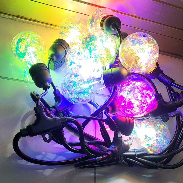 Outdoor LED String Bulb Light RGB Waterproof 220v