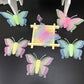 Butterfly Wall Sticker Glow in the Dark Luminous 3D Butterfly Stickers DIY Wall Sticker 3D Art Mural for Decorations