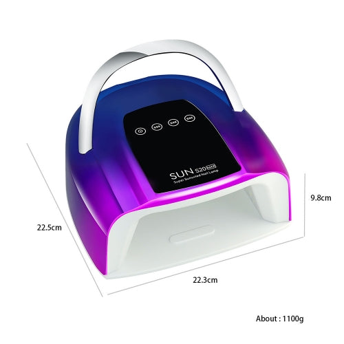 Sun Rechargeable Nail UV 48 LED Lamp Dryer Professional Cordless Quick Dry Gel Polish Curing Lamp Nail Tool S20