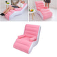 New Design Inflatable Flocking Seat with armrest / Lazy Sofa plus FREE PUMP