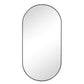 Oval Mirror Frameless 80x60cm - Various Options