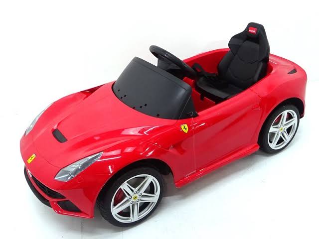 Electric Ride-On Sports Car – Dual Drive | Remote & Self-Drive | LED Lights | Music | 12V Lead-Acid Battery