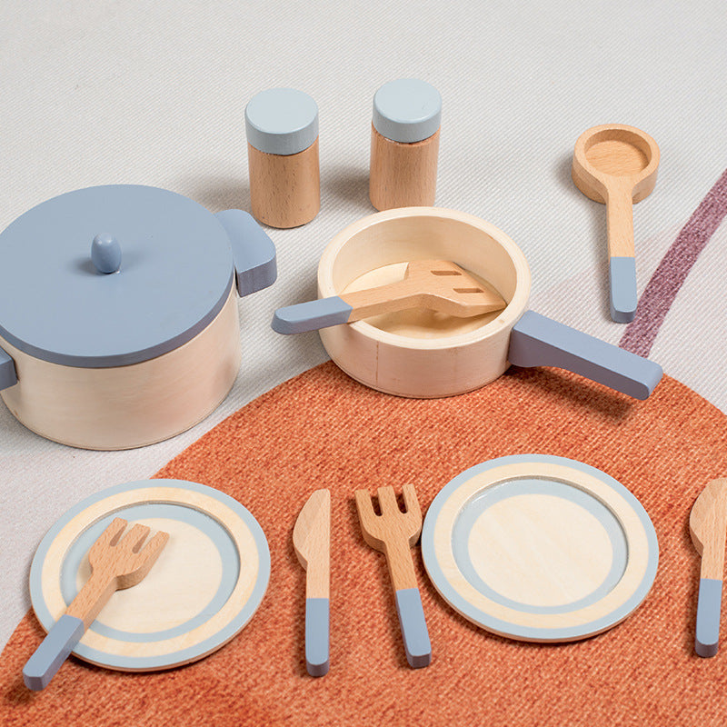 Little Chef's Wooden Cookware Set