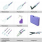 Gardening Tools with Purple Floral Print Gardening Gifts for Women 10pc  & 5pc Sets