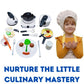 Kitchen Play Set with Real Steam Kids Toy