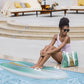 Inflatable Surf Board Pool Float 183×71 cm – 2-in-1 Tote & Float