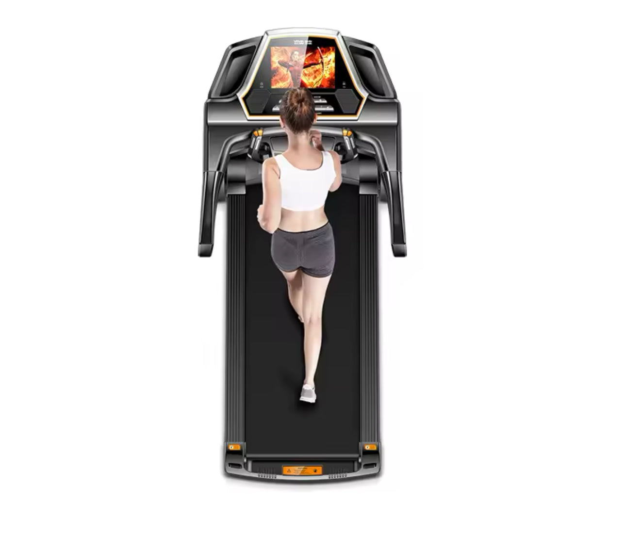 Pro-Sportz 8008 (F88) Semi-Commercial Folding Treadmill – 3.5HP Motor, 7” HD TFT Screen, Auto Incline &amp; Multifunction Training Kit