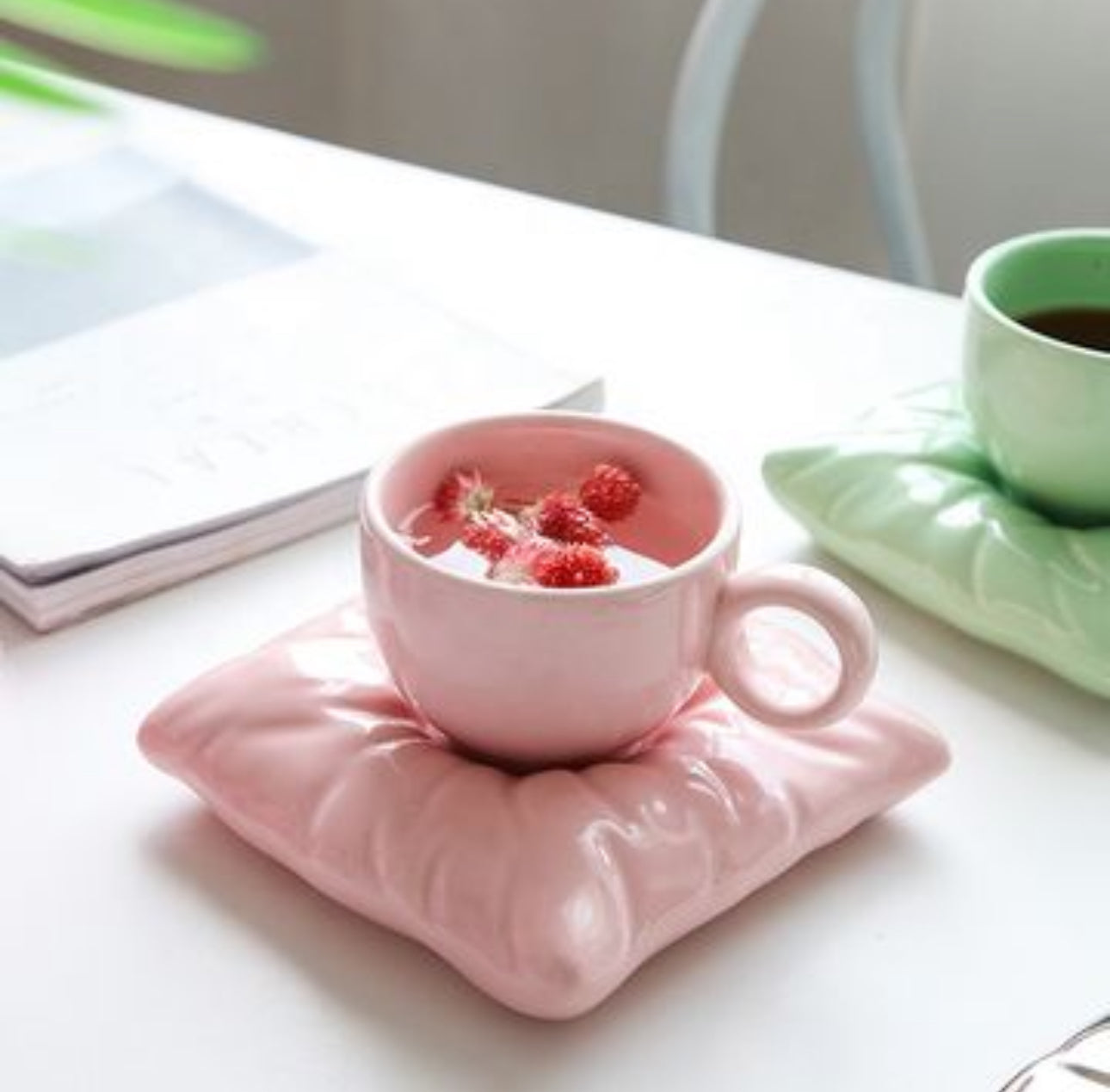 Sip & Snuggle Pillow Mug Set 4pc