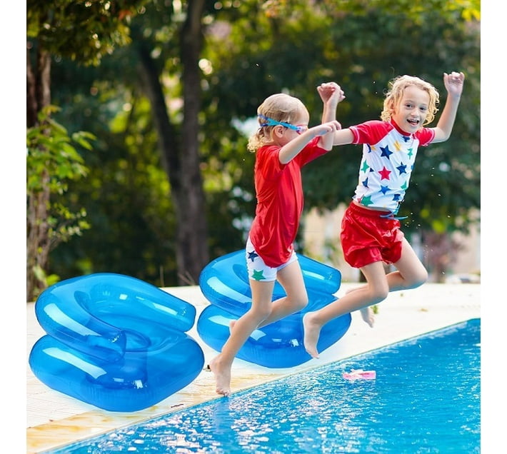 Inflatable Beach Lounger Various Colours