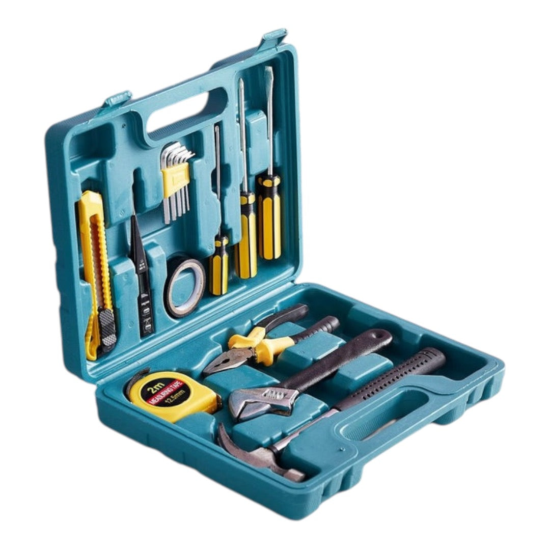 Maintenance Toolkit 16 Pieces Of Household Combination Tool Manual Electric Tool Kit Car Repair Wholesale Hardware Tool Set