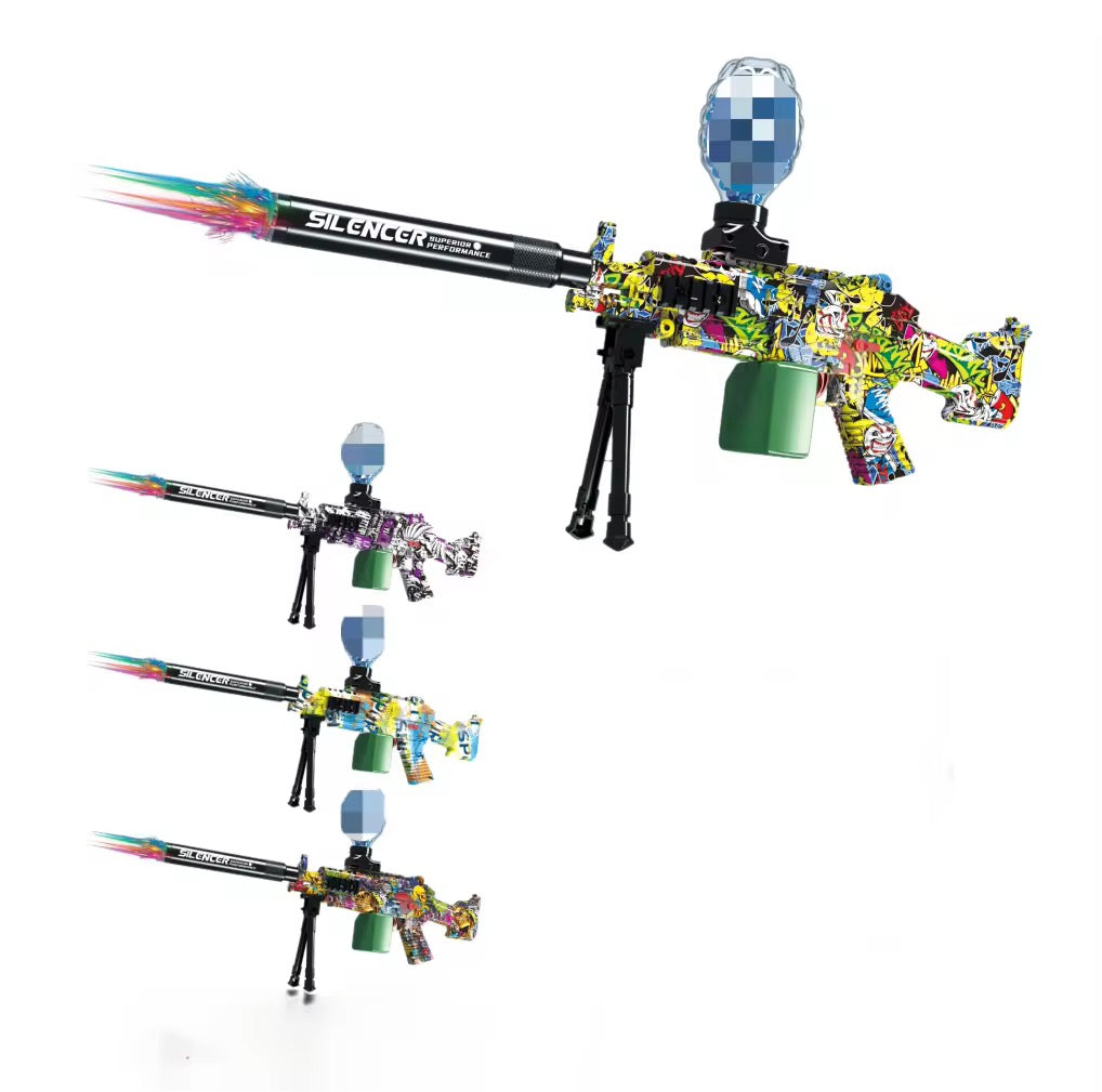 Gel Blaster Machine Gun Machine Gun M249 - Automatic Electric Water Ball Gun