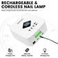 Sun Professional Rechargeable UV LED Nail Lamp Cordless UV Light for Gel Nail Machine S10