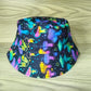 Bucket Hat- Africa Map / Black Logo