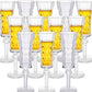 MHome Fluted Champagne Glass Set 6pc
