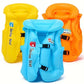 Inflatable Swimming Vest – Adjustable Blue Swim Jacket for Kids