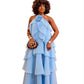 Ladies Multilayer Maxi Dress-Various Colours