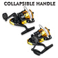Mini Spinning Reel Lightweight Wheel 5.2:1 Gear Ratio 1BB Small Fishing Reel with Fishing Line Salt Water Fishing Equipment