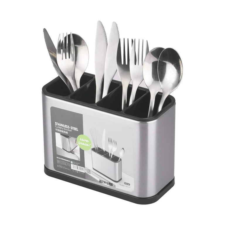Kitchen Utensil Holder, Stainless Steel Organiser