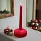 MHome Modern Ribbed Column Pillar Christmas Candle-Various Options