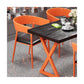 MFurn Monda 4 - Person Solid Industrial Wood Top Double Pedestal Dining Set-Various Colours Available. Only Available On Pre-Order