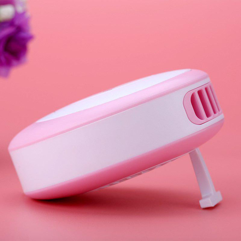Portable Mini Makeup Mirror Fan