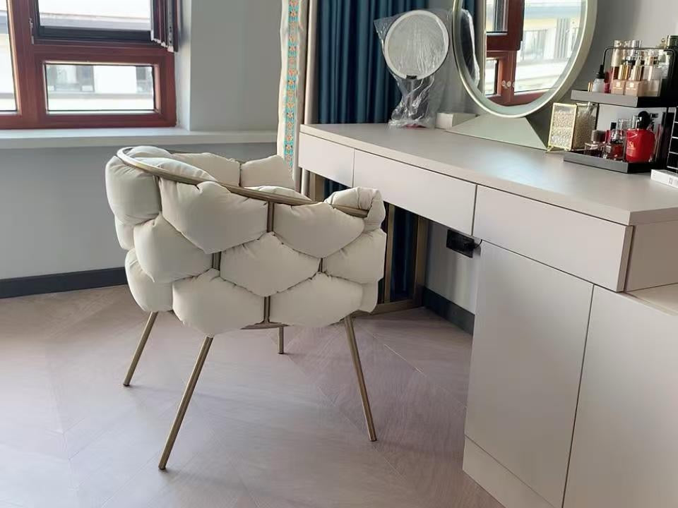 MHome Nordic Luxury Accent Armchair Velvet Relaxing Chair PreSales Now Available