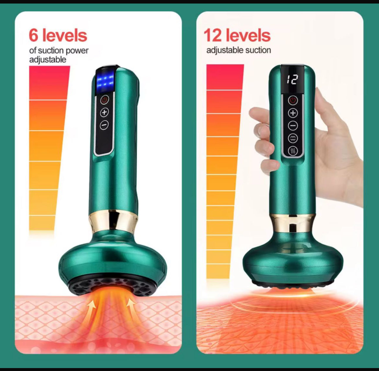 Intelligence Stone Cupping Massager,Electric Gua Sha Instrument