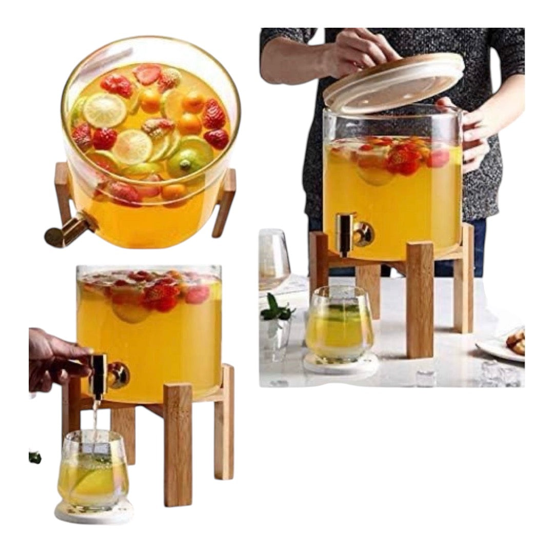 Glass Juice Dispenser 3.6L